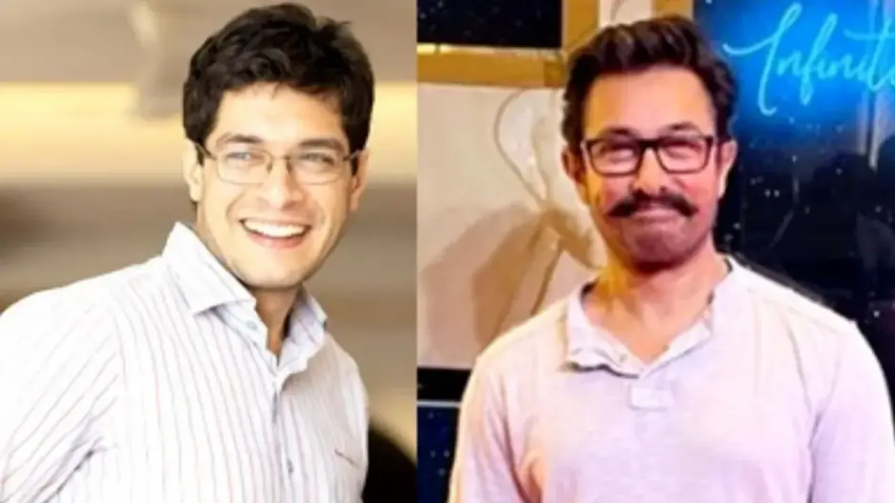 Aamir Khan and his son Junaid Khan