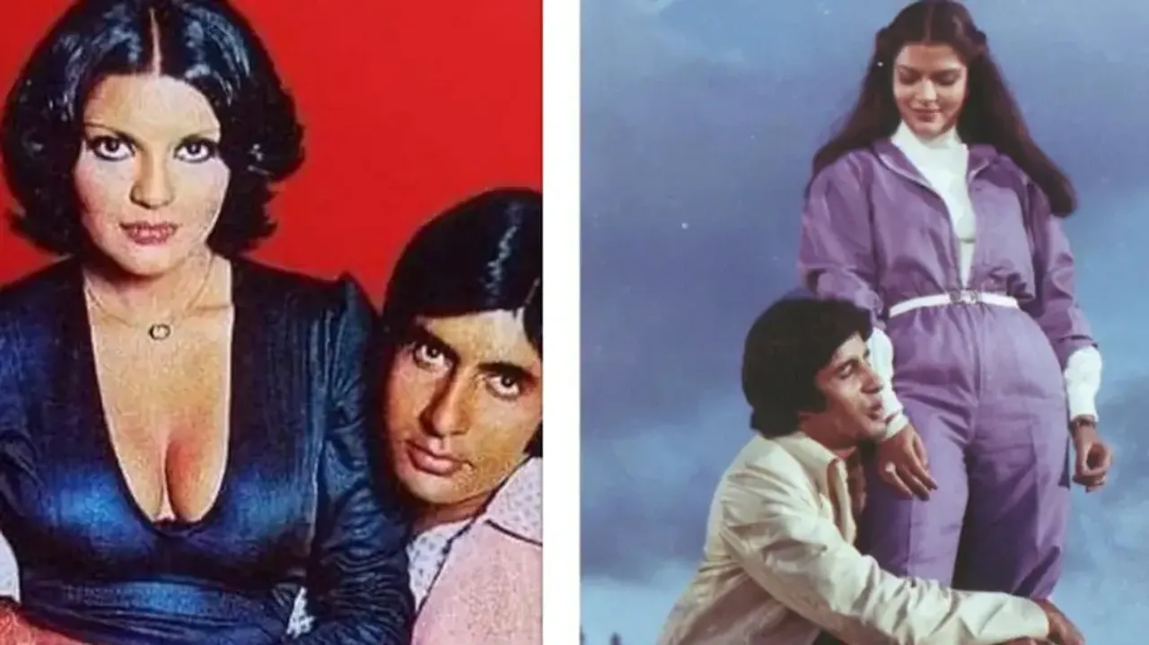 Zeenat Aman, Amitabh Bachchan