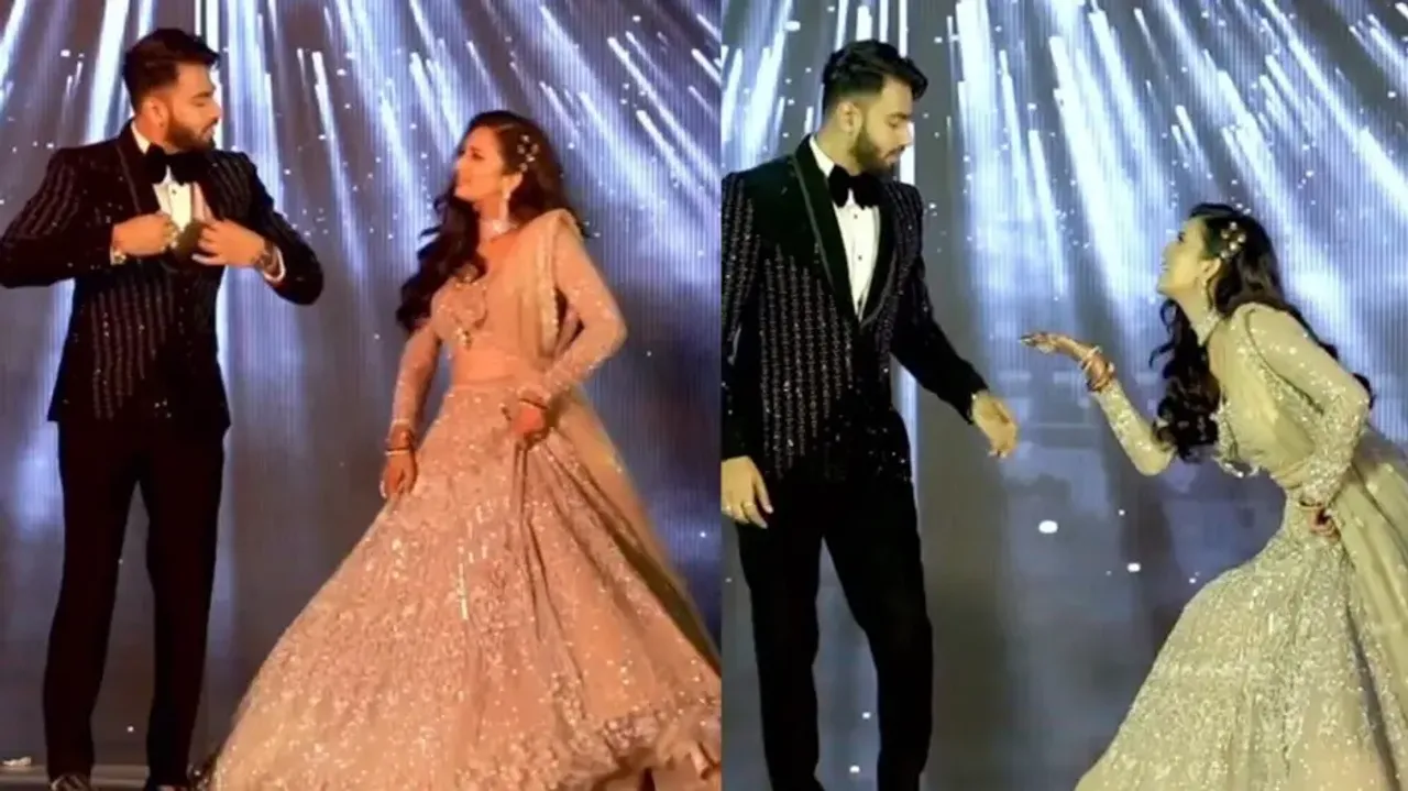 Bride & groom’s performance on Shah Rukh Khan and Kajol’s song medley leaves internet in awe