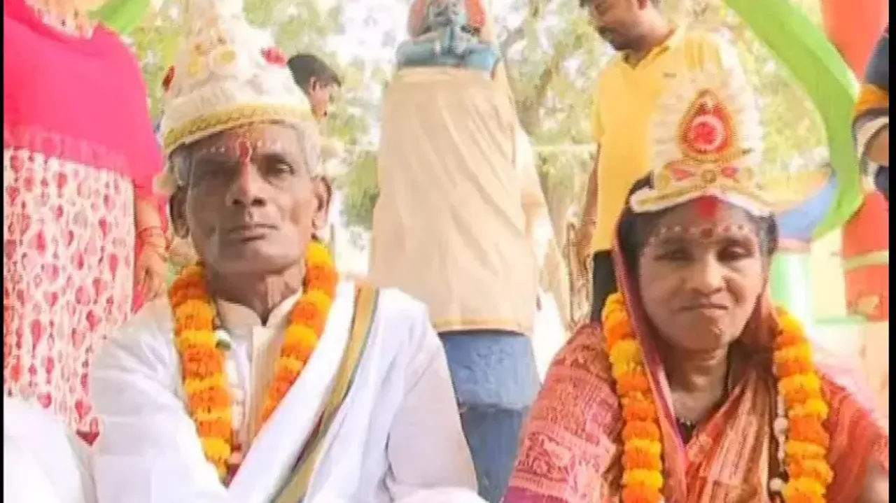 Shunned by families, sexagenarians find love & tie knot at shelter home