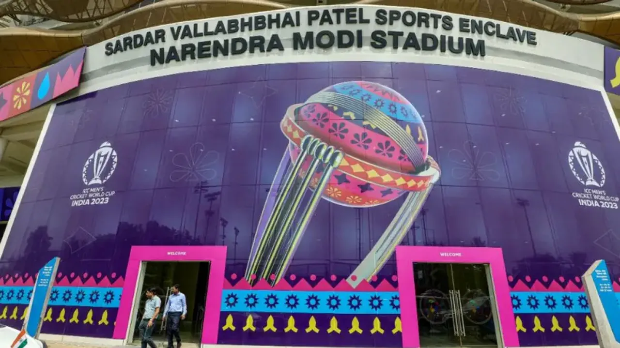 Narendra Modi Stadium in Ahmedabad