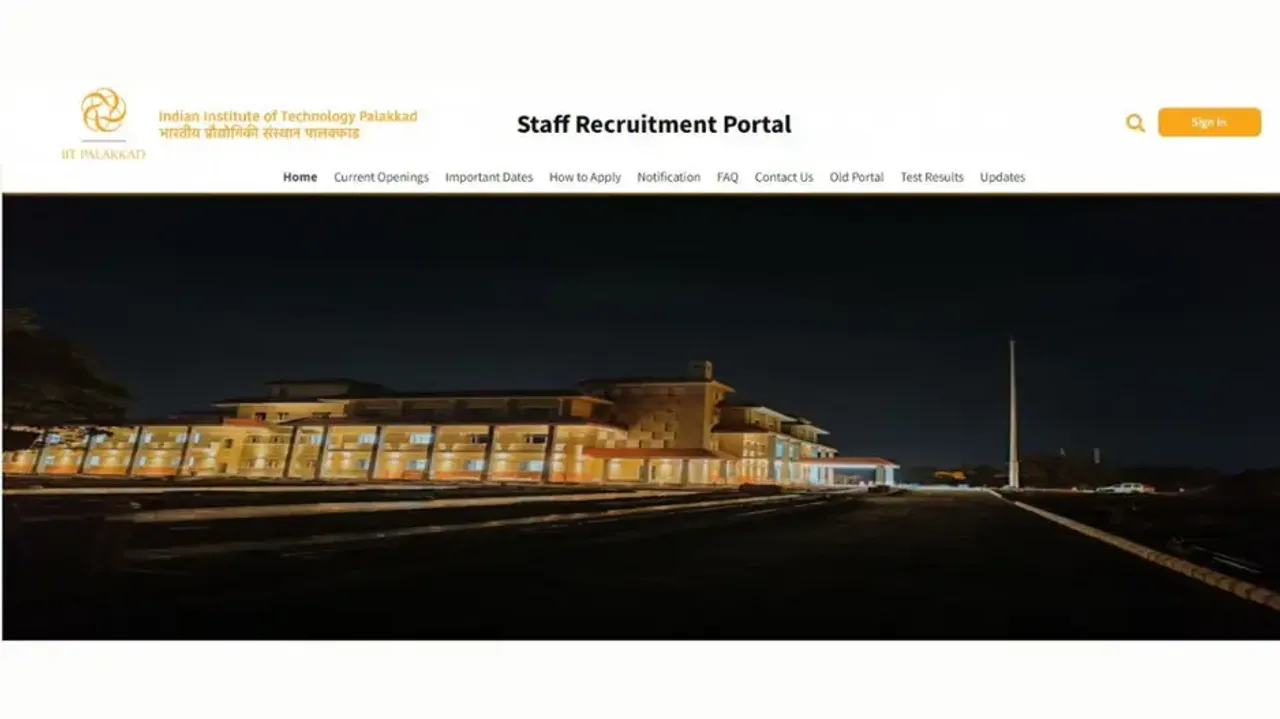 IIT Palakkad Recruitment