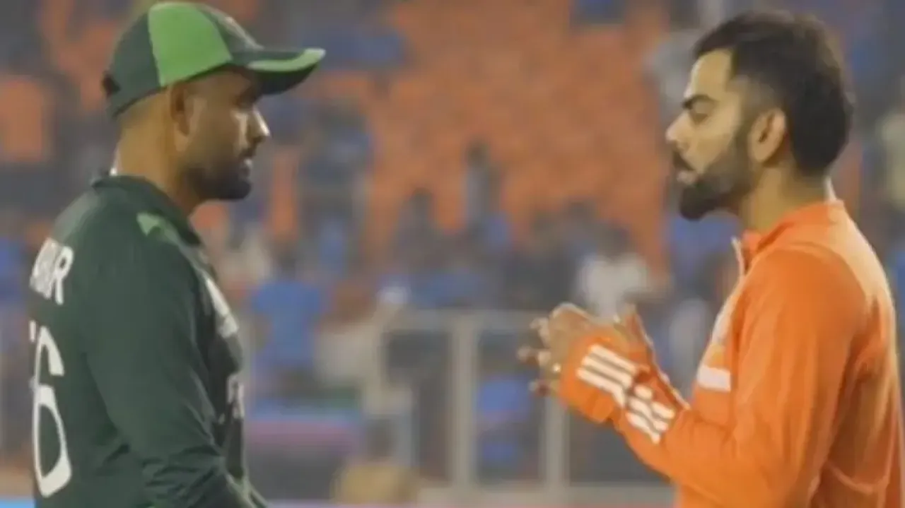 Virat Kohli and Babar Azam 