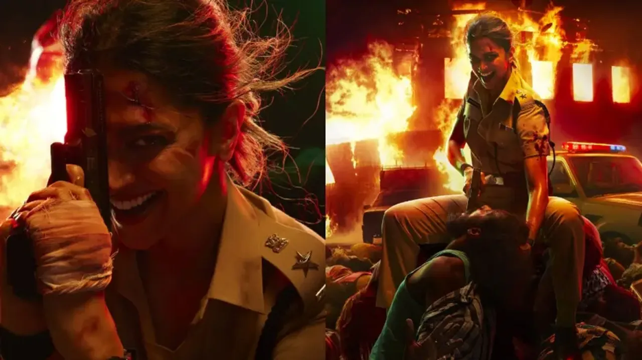 Deepika Padukone unveils ferocious look from her upcoming action-packed role in 'Singham Again'