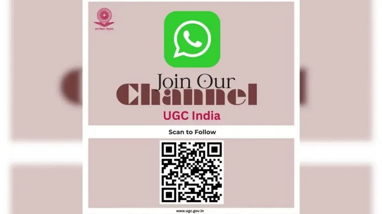 UGC WhatsApp Channel to connect with all universities