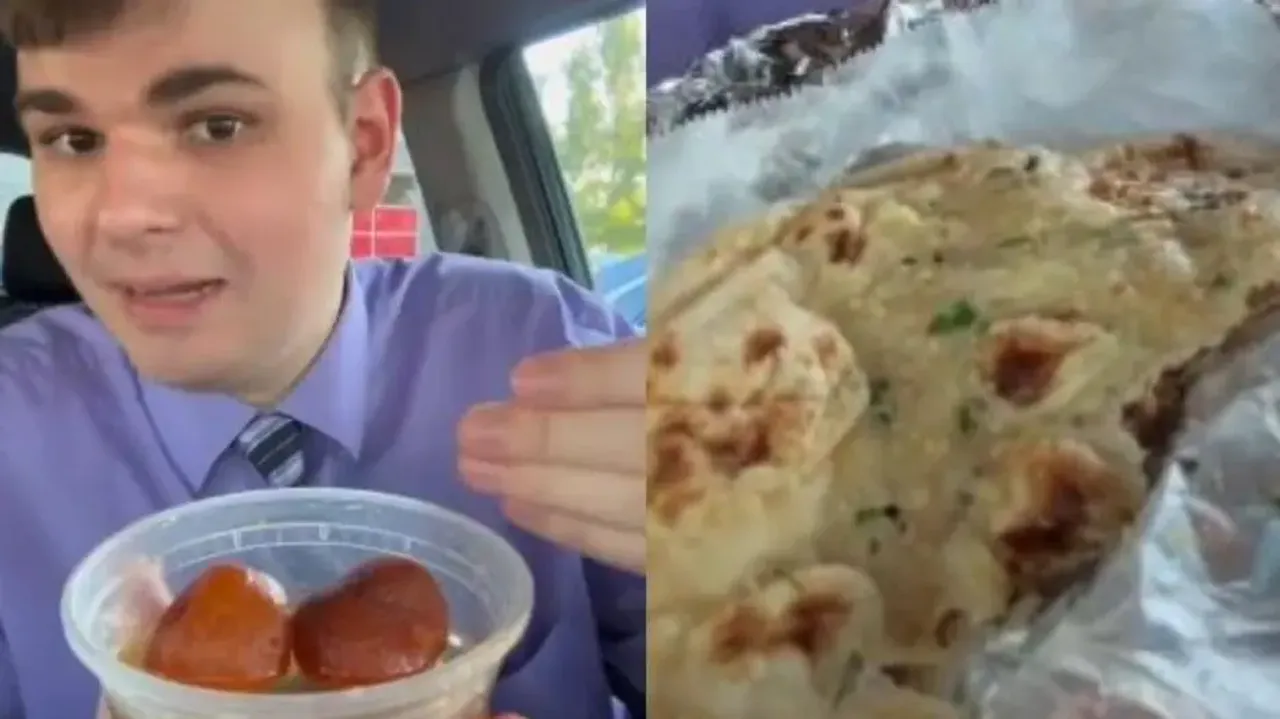 Video of US man relishing butter chicken and naan for first time goes viral