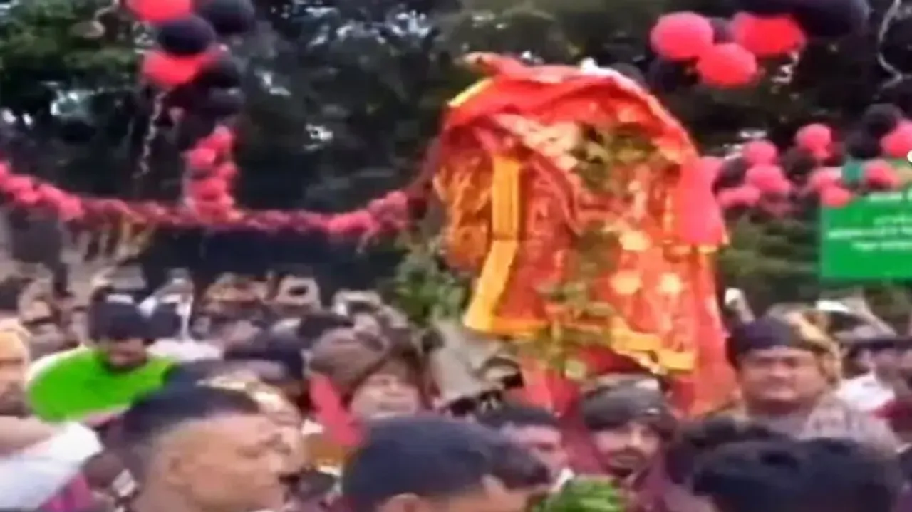 Goddess Manikeswari’s Chhatar Jatra gets underway 