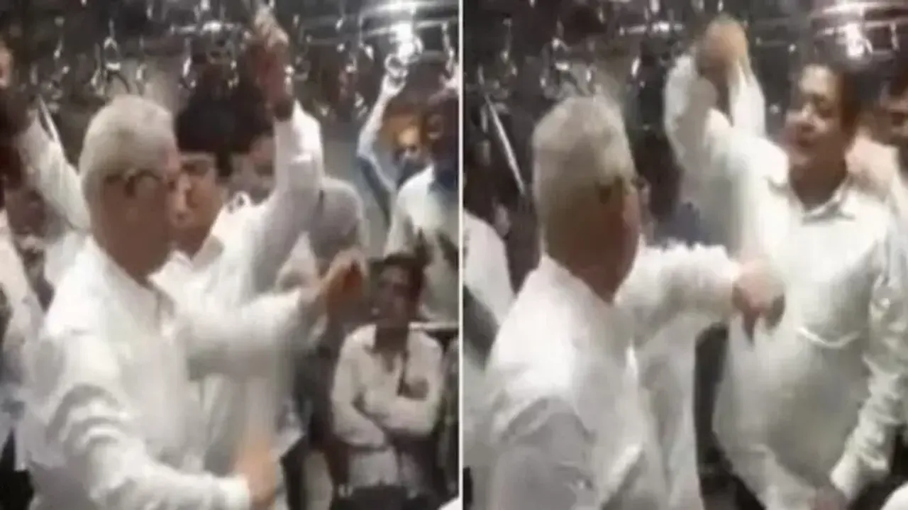 Passengers perform Garba on Mumbai local train sparking debate on internet