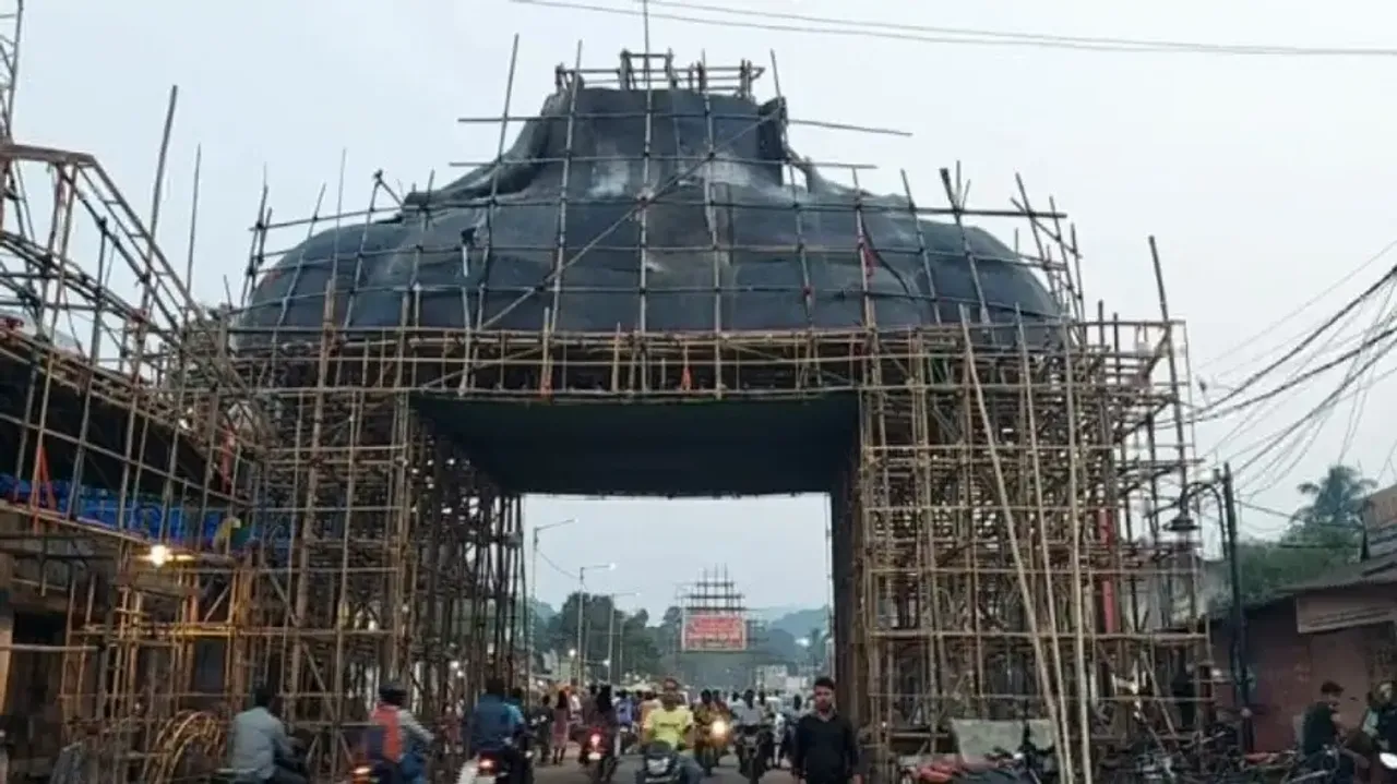Laxmi Puja Gate In Dhenkanal