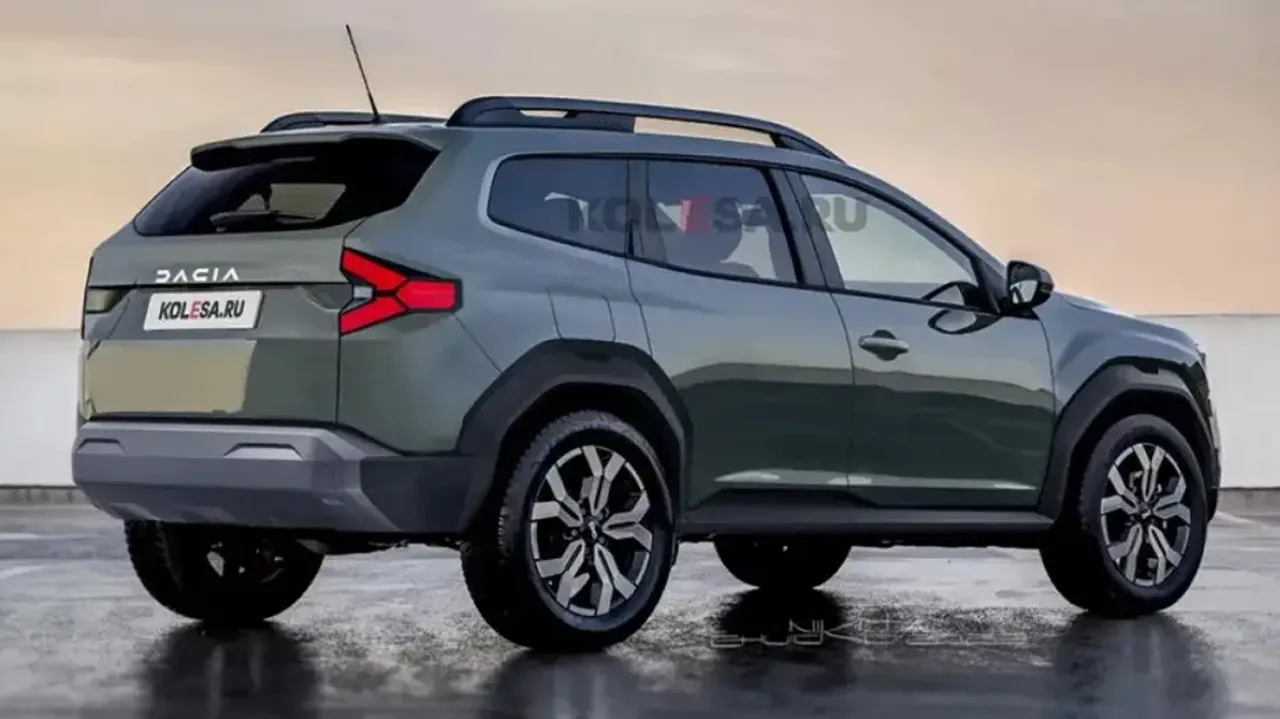 Rendered Image Of New Renault Duster