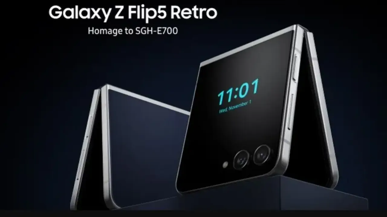 Samsung unveils stylish Galaxy Z Flip 5 in Retro Edition, check details here