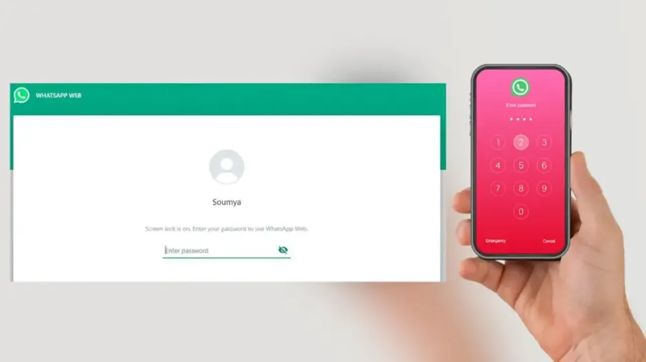 Lock Screen on WhatsApp Web