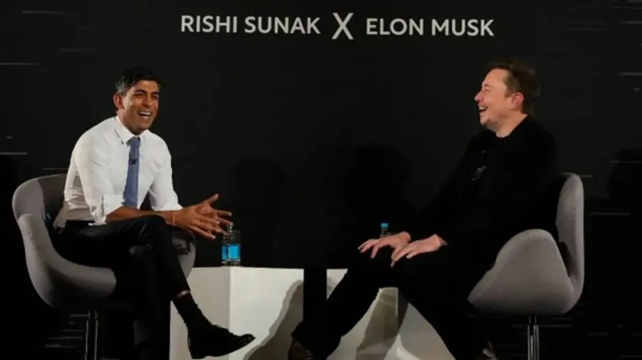 Rishi Sunak, Elon Musk