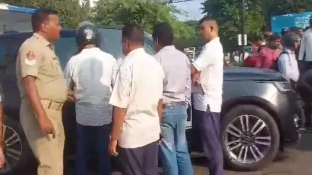 Range Rover Accident