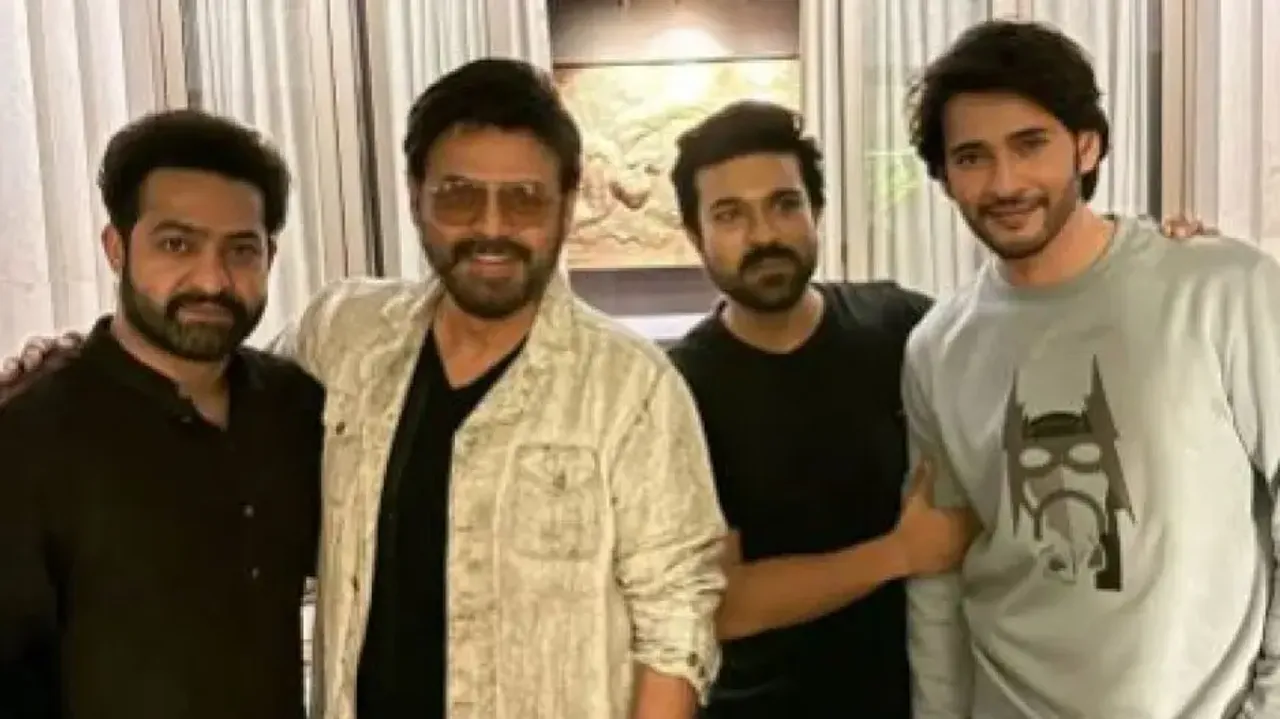 Mahesh Babu, Ram Charan, Jr NTR celebrate Diwali together