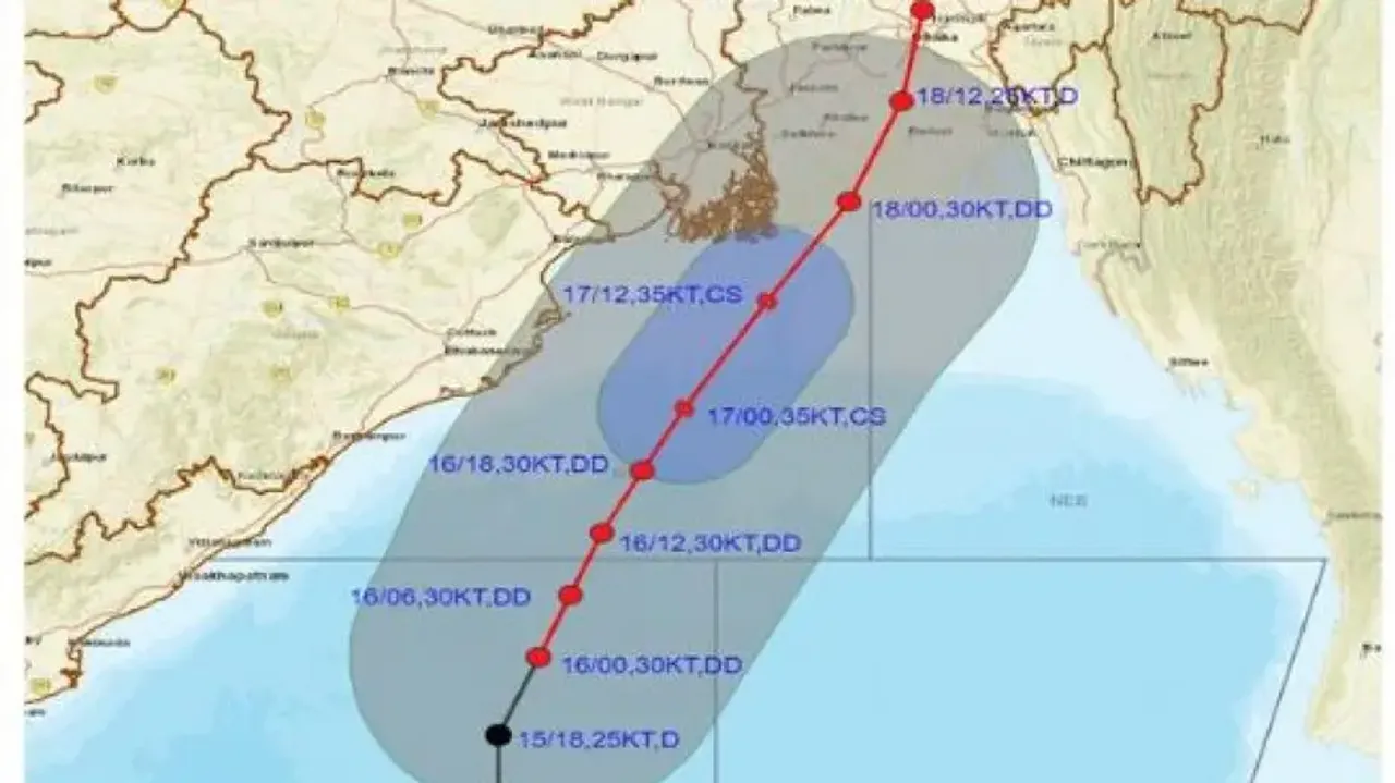 Deep Depression to intensify into cyclonic storm