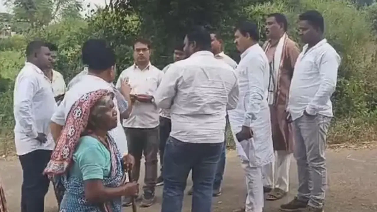 No road connectivity to village, irate locals stop convoy of MLA Pradip Kumar Dishari
