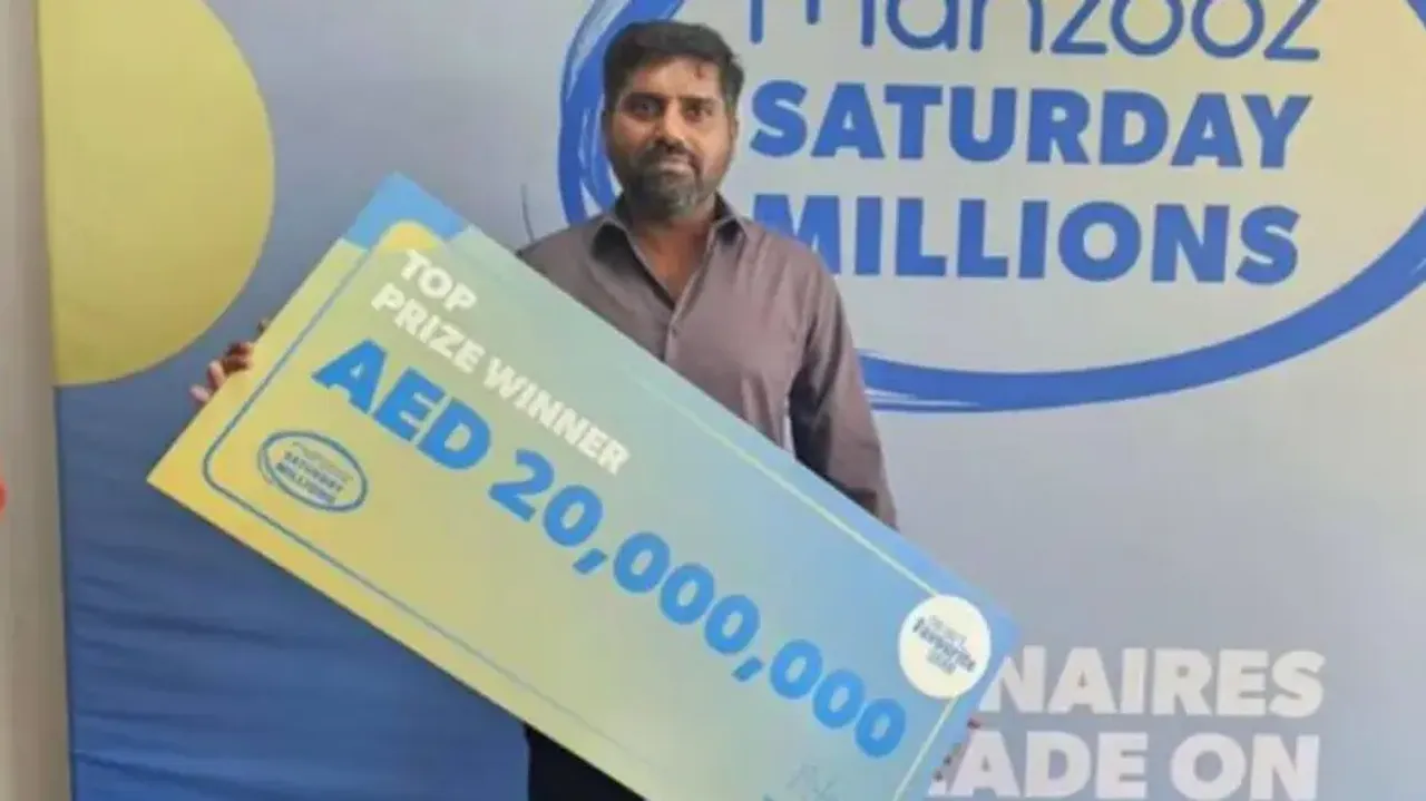 Lucky control room operator wins Rs 45 crore lottery in UAE
