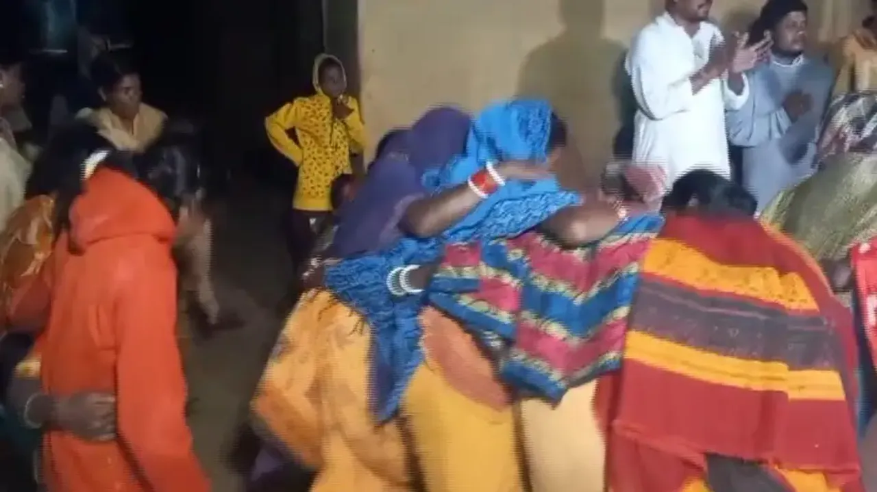 Villagers Of Dhiren Nayak Dancing After His Rescue From Tunnel