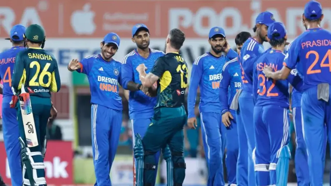 Will rain play spoilsport during India vs Australia 5th T20I at Chinnaswamy Stadium?