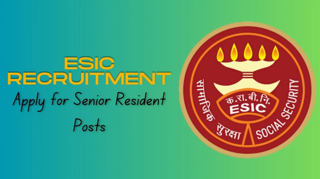 ESIC recruitment 2023
