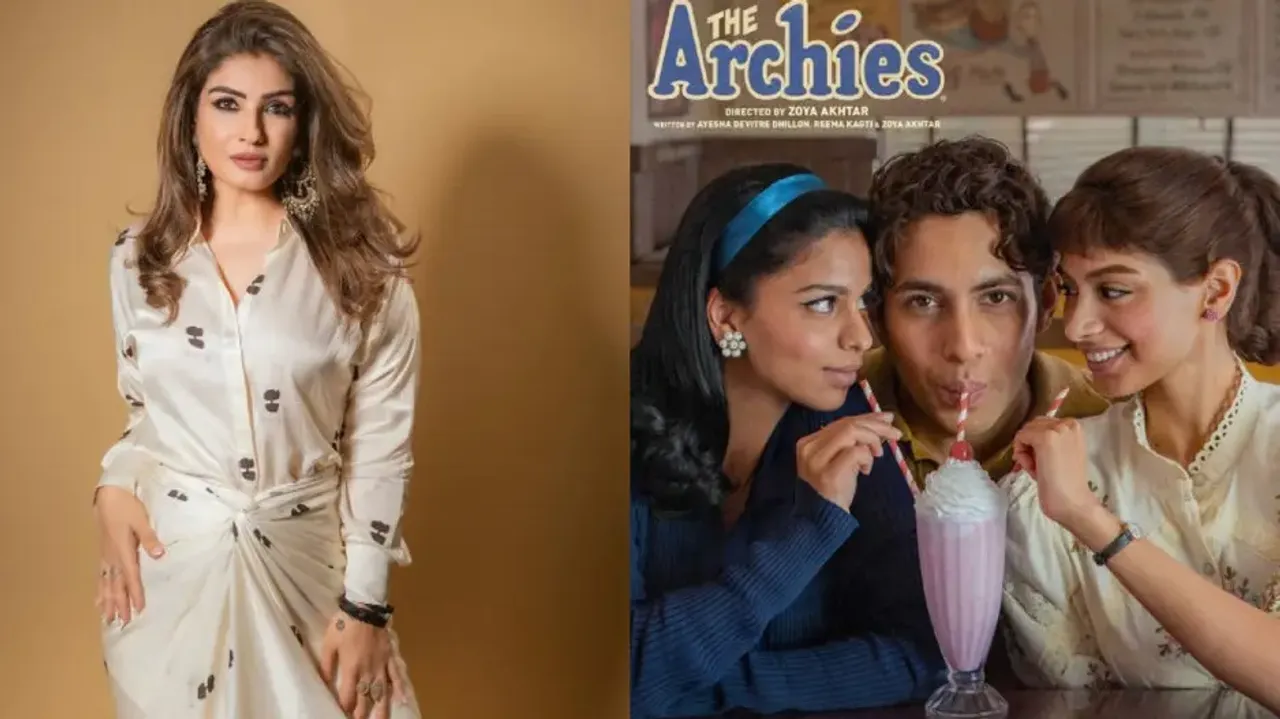 Raveena Tandon trolled for liking post criticizing acting skills of Agastya Nanda, Khushi Kapoor's i