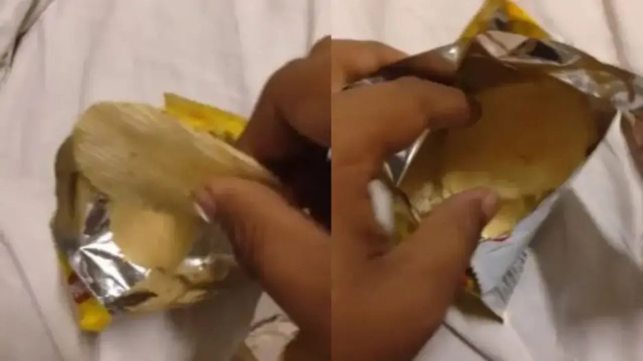 X user vents anger on chips brand after finding only two wafers in packet; watch
