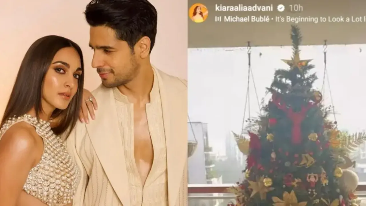  Kiara Advani shares glimpse of her Christmas tree, to celebrate first time with hubby Sidharth Malh