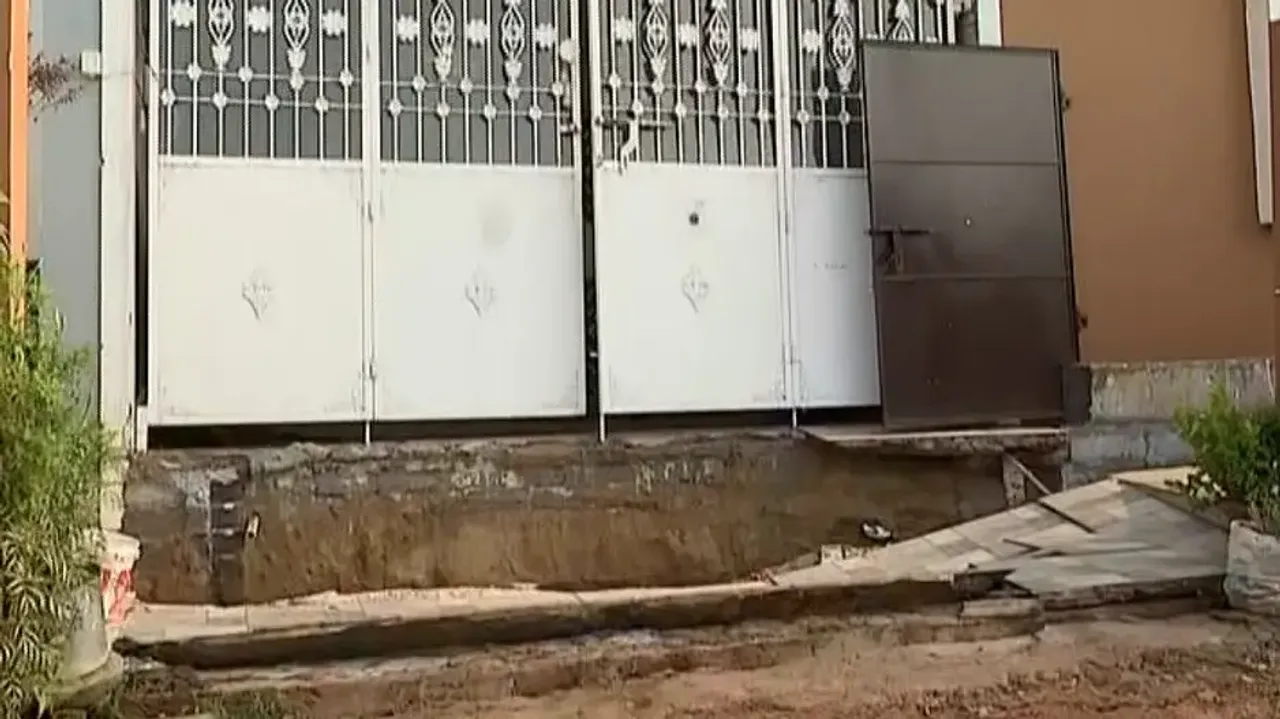 Odisha Vigilance SP’s house in Bhubaneswar on verge of collapse 