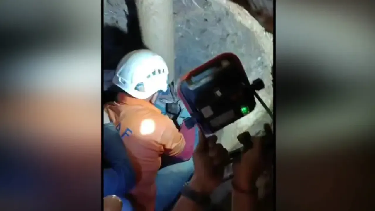 Victim Location Camera Used To Locate Baby Stuck In Borewell