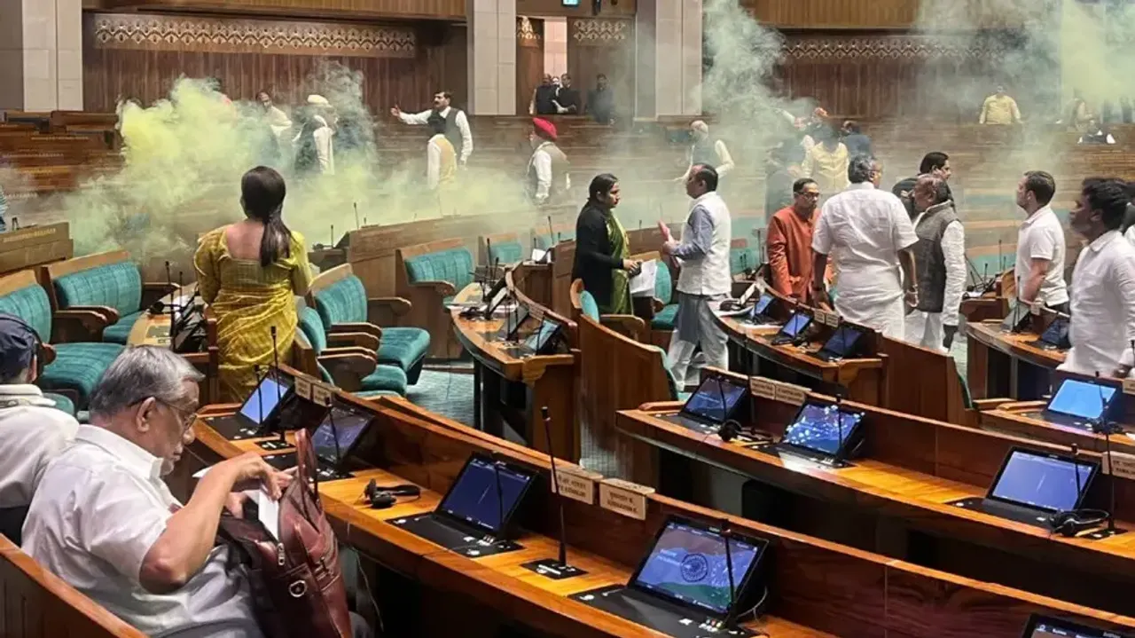 Parliament security breach