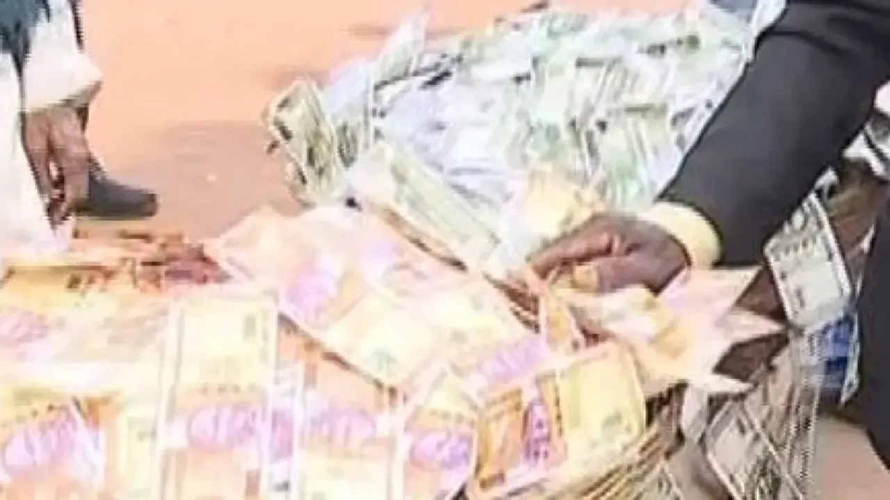 Rs 350 cr cash seizure in Odisha: BJP stages unique protest in Bhubaneswar, demands CBI probe