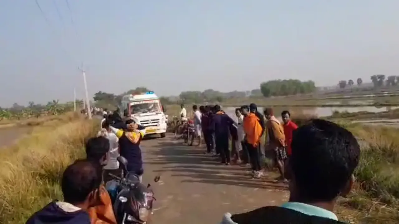 Ambulance Arrives At Accident Spot In Puri