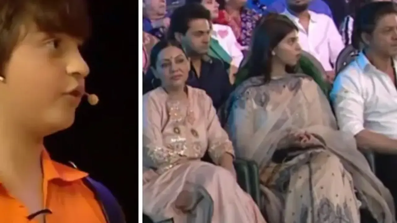 AbRam, Gauri, Suhana, Shah Rukh Khan