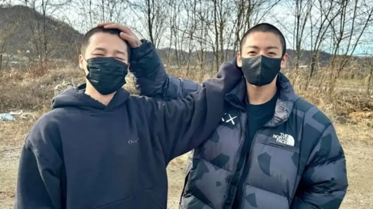 ARMYs go gaga over BTS's Jimin and Jungkook pictures from military training camp