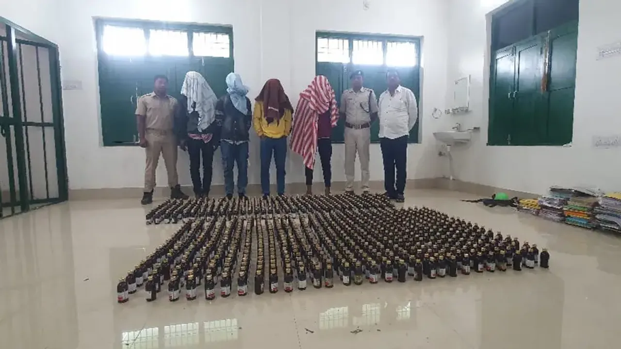 Four arrested for smuggling banned cough syrup in train in Odisha 