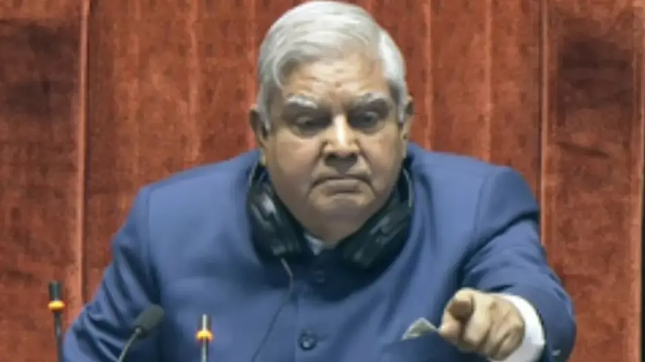 'Shameful:' Rajya Sabha Chairman Jagdeep Dhankhar on TMC MP mimicking him