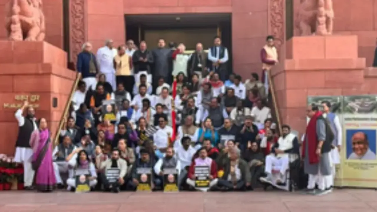 India bloc loses two-third of strength in House with suspension of 95 LS MPs