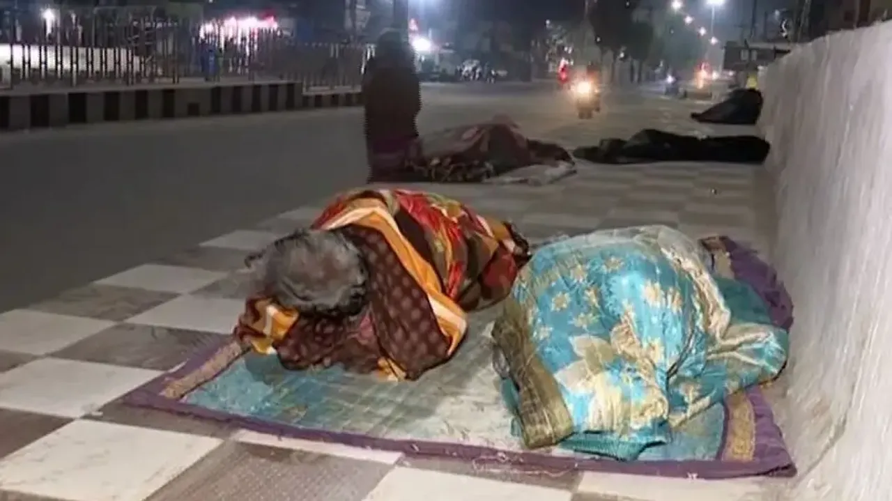 Nowhere to go! Plight of homeless increases under intense cold wave conditions in Odisha