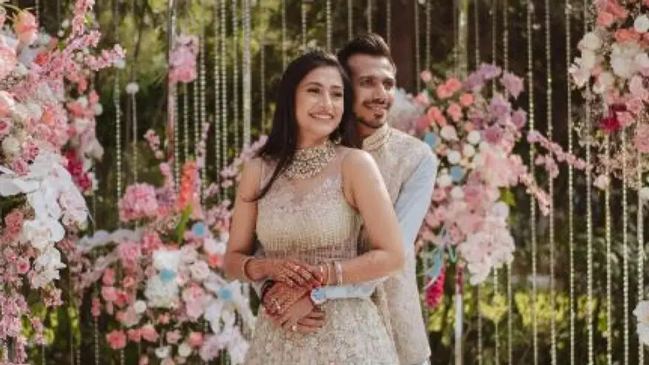 Chahal dances his heart out with wife Dhanashree on wedding anniversary - Watch