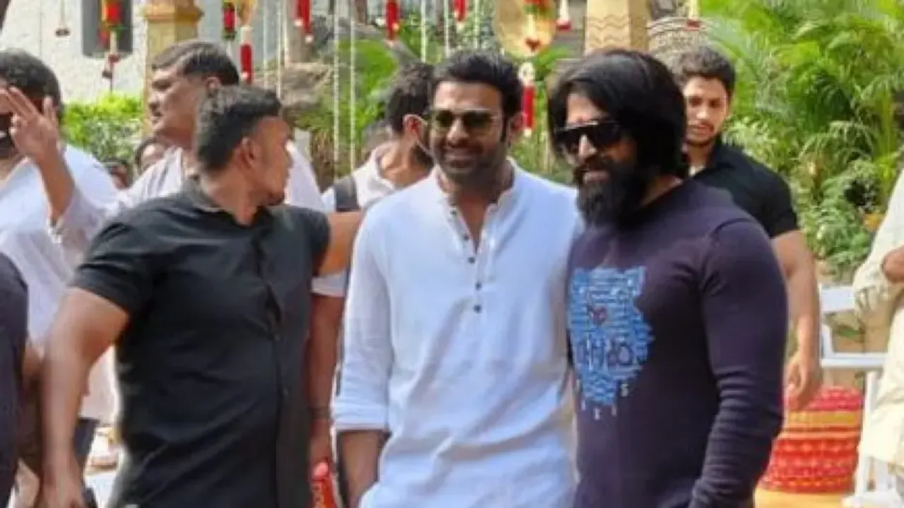 KGF star Yash in Salaar? Eagle-eyed fans spot Rocky Bhai in Prabhas and Prashanth Neel film