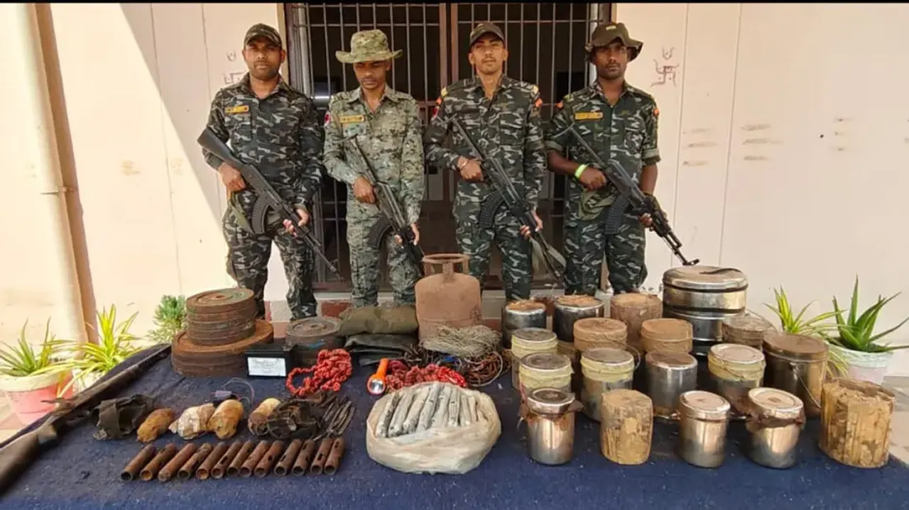 Huge cache of Maoist articles recovered by security forces in Odisha