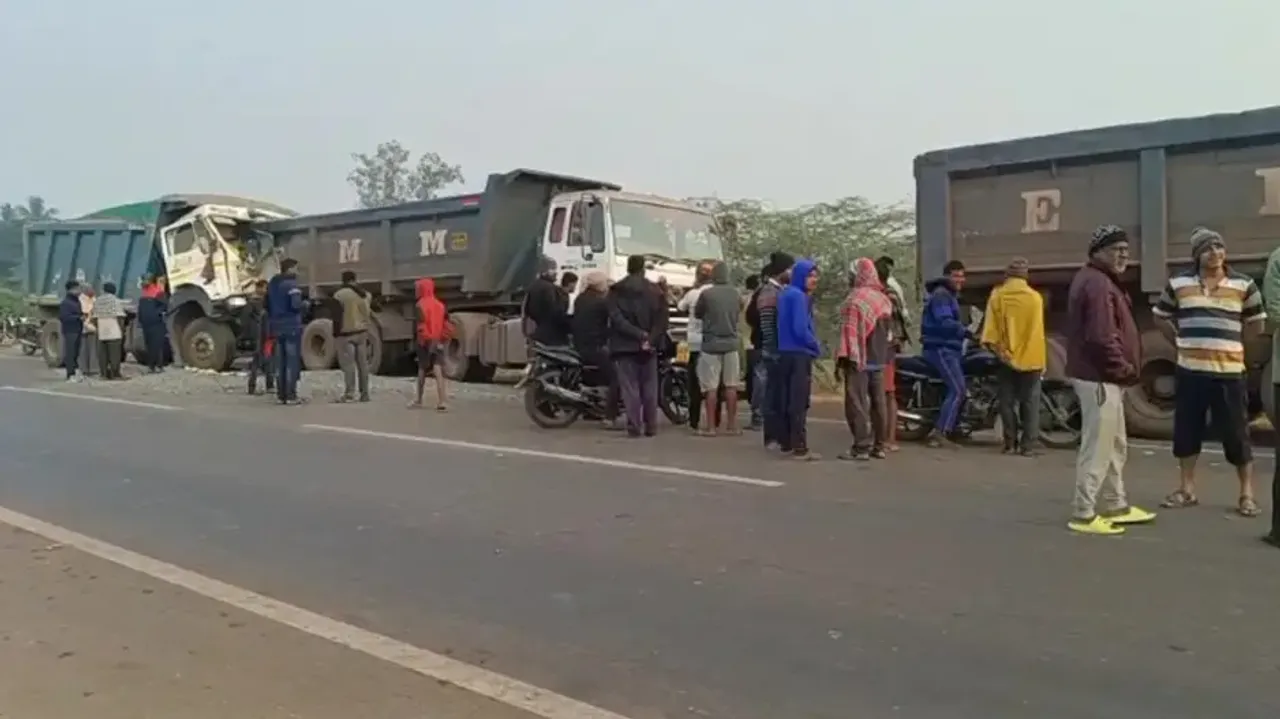 Driver repairing flat tyre crushed to death in Bhadrak, another critical 