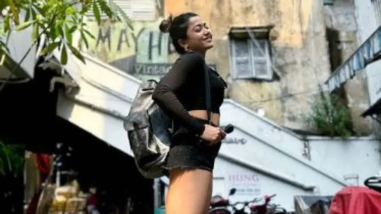 “Grateful, Anchored, At peace, Happy!,” says Rashmika Mandanna in post remembering her journey