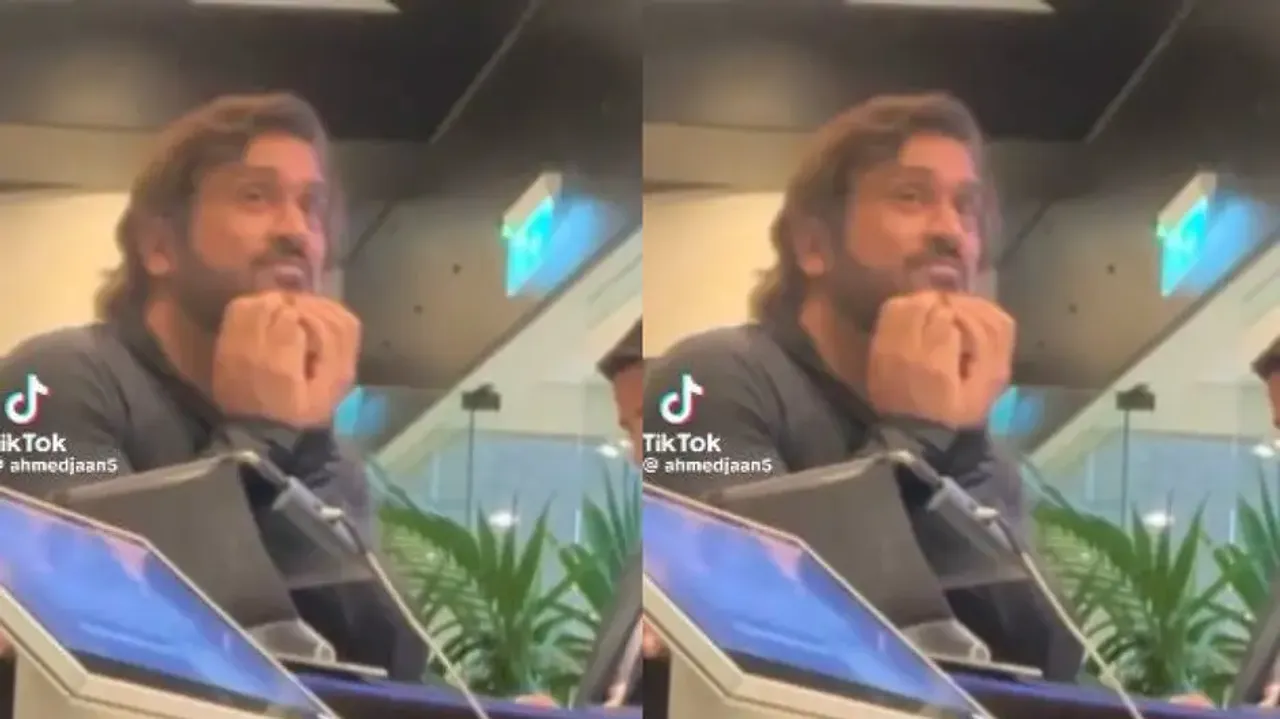 MS Dhoni suggests fan to go to Pakistan for best food, his reply leaves Mahi in splits