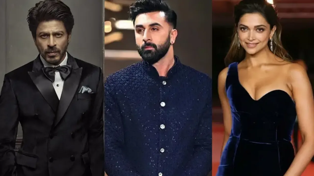 Shah Rukh Khan, Ranbir Kapoor, Deepika Padukone