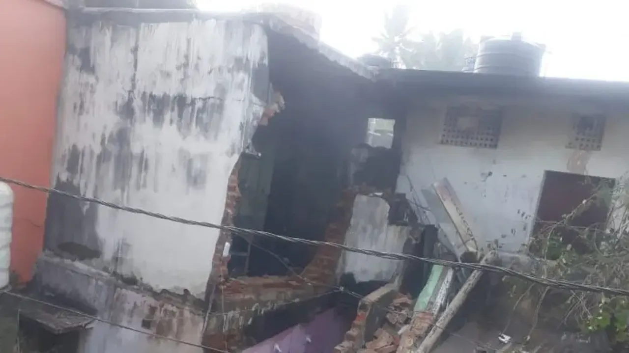 Blast in House In Bhubaneswar