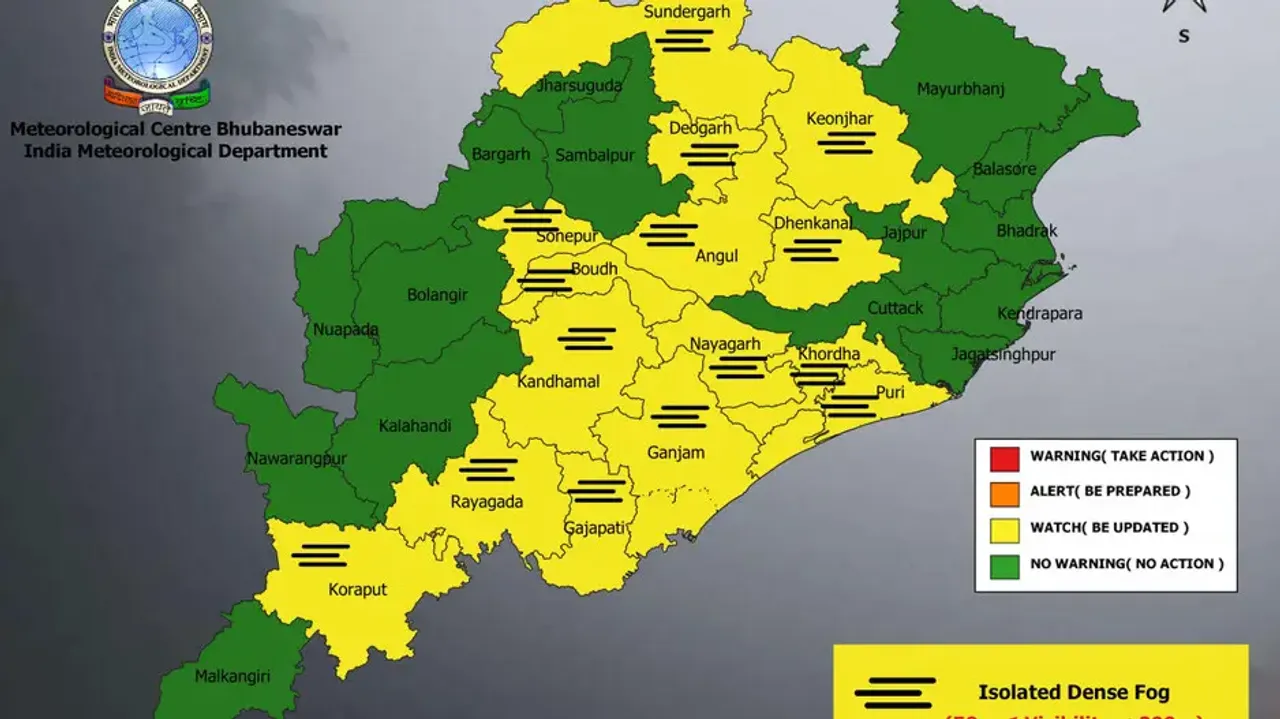 Dense Fog Alert By IMD