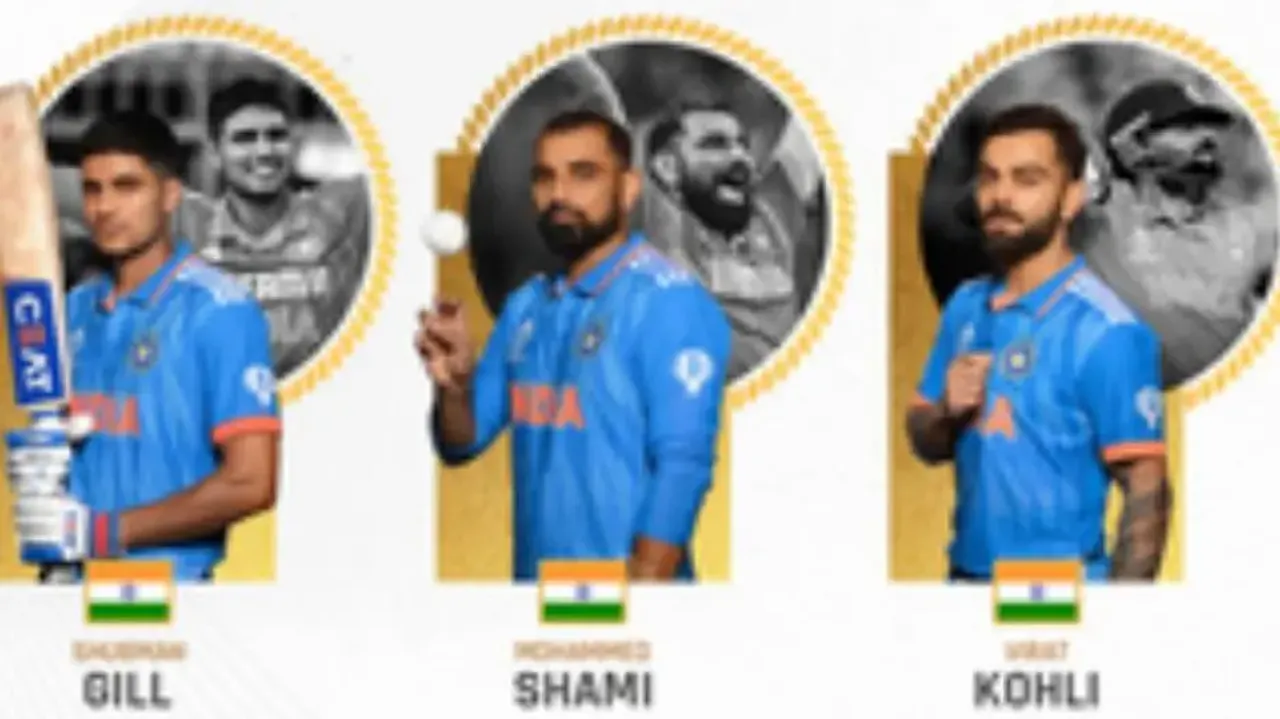 ICC Men's ODI Cricketer of the Year 2023 award: Kohli, Shami, Gill nominated