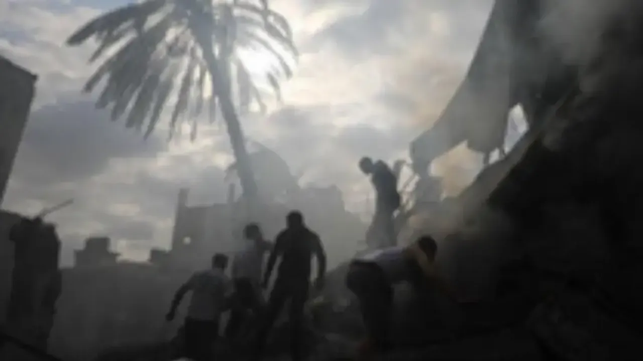 Israeli airstrike in Gaza's Khan Younis city kills 13 Palestinians